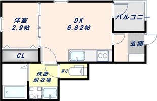 エフスタイル東大阪・近江堂の物件間取画像